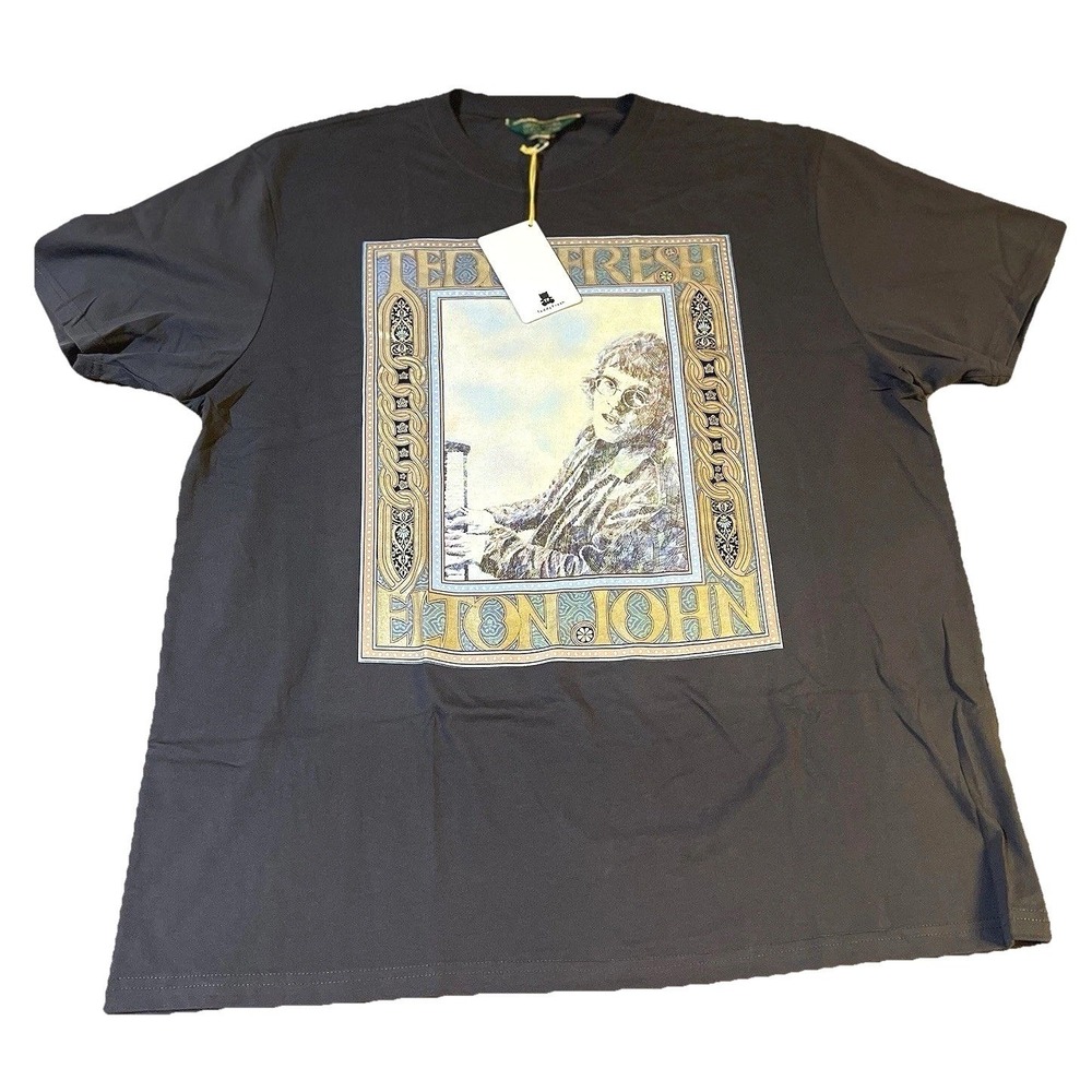 Teddy Fresh X Elton John Goodbye Yellow Brick Road Graphic Tee NWT Unisex
